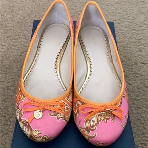 💵SOLD💵 C Wonder pink satin flat